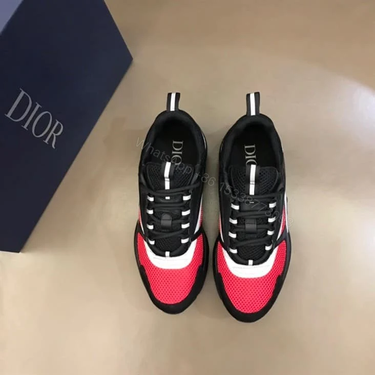 View 6 of B22 SNEAKER TECHNICAL MESH WITH AND CALFSKIN – CD110