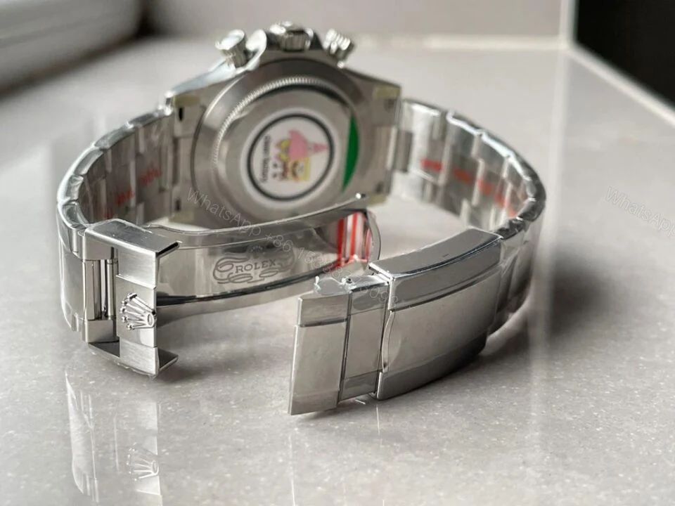 View 14 of CLEAN FACTORY 1:1 Rolex Daytona 116500 PANDA Best Edition CF 904L SS Case and BLACK Dial