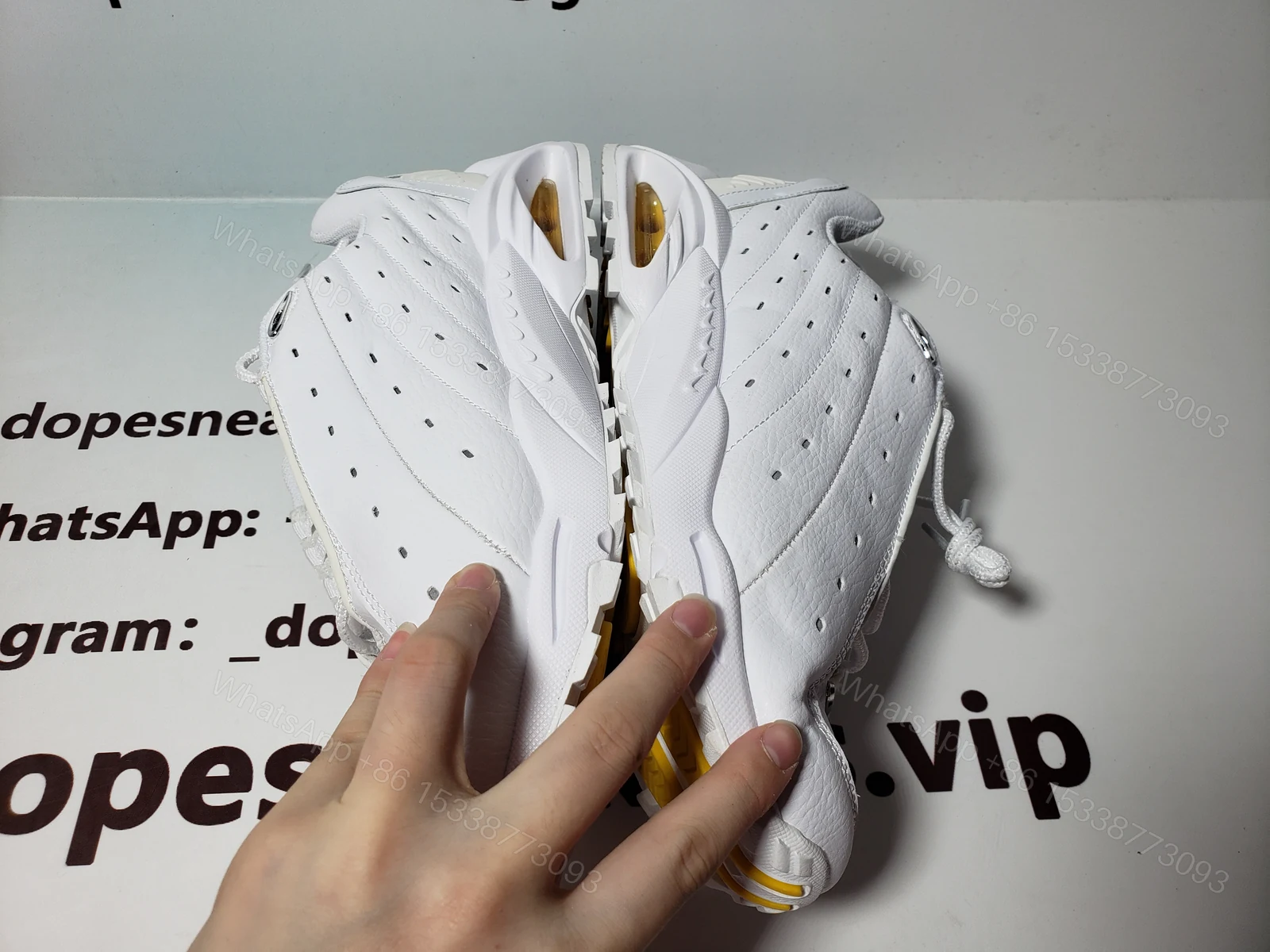 NOCTA x Nike Hot Step Air Terra "Triple White" — view 2