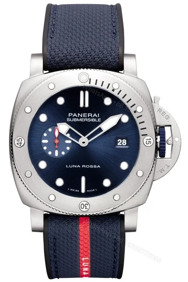Panerai Super Clone Submersible PAM01391 44MM Blue Dial — view 1