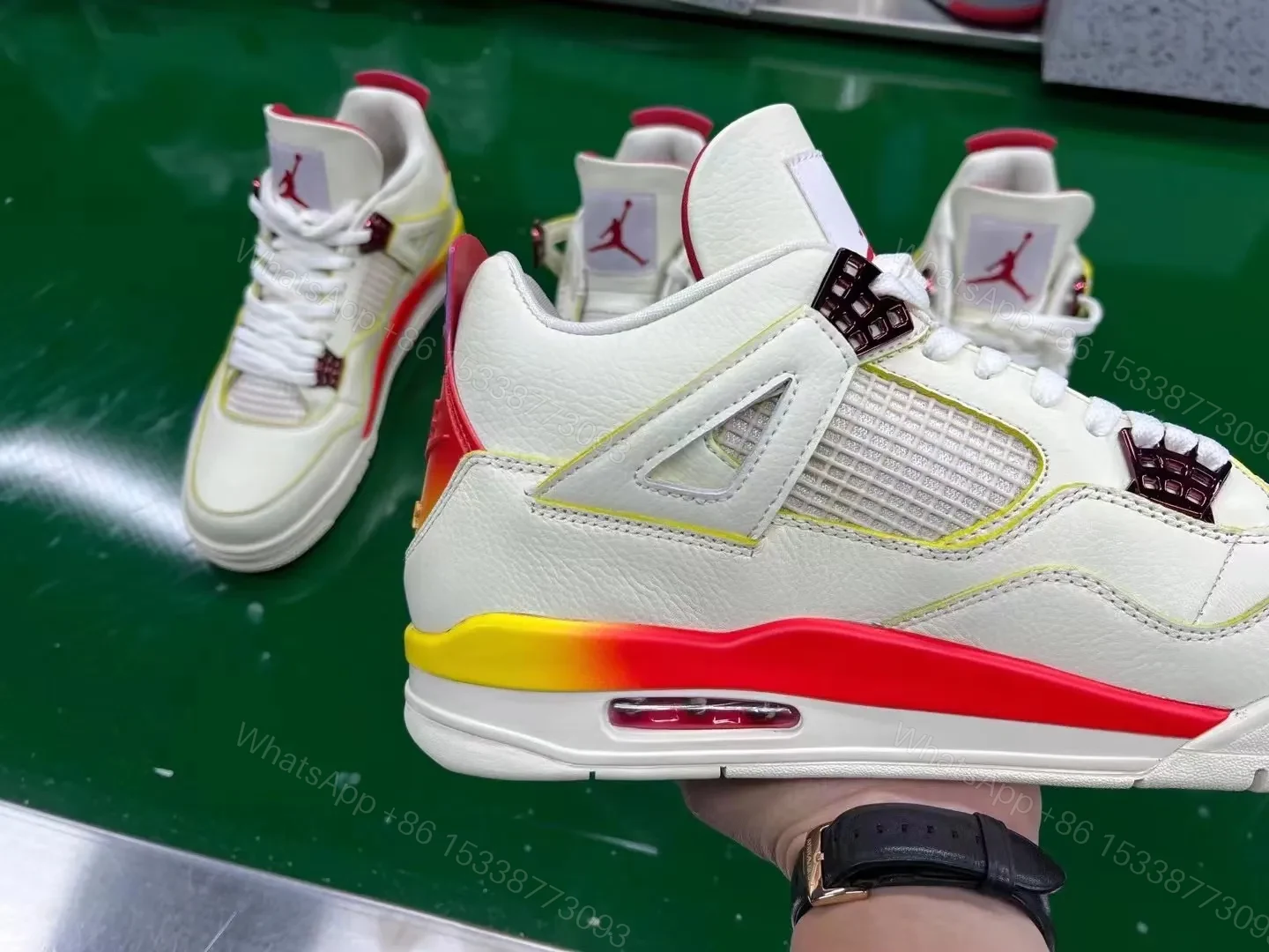 View 3 of J Balvin x Air Jordan 4 Replica