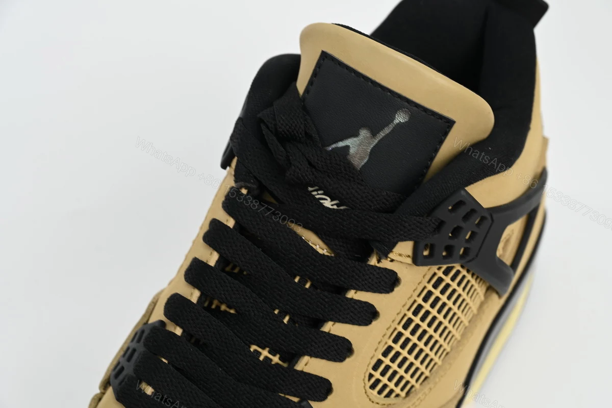 View 6 of Air Jordan 4 Retro Fossil (W) AQ9129-200