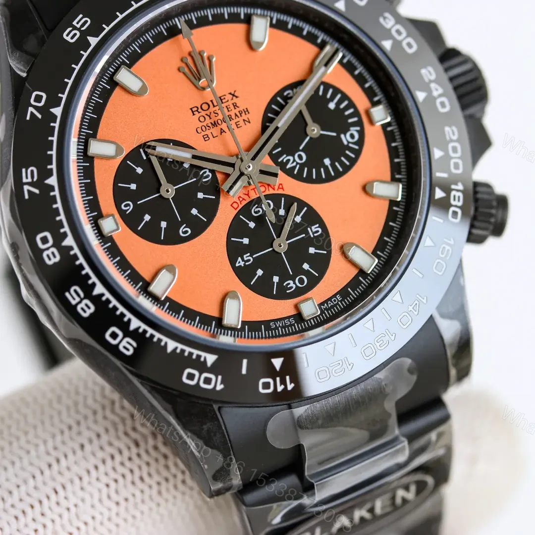 View 5 of Rolex Daytona DiW Carbono Laranja 40mm Black Oyster ROLEX-DAYTONA-CARBON-ORG-40
