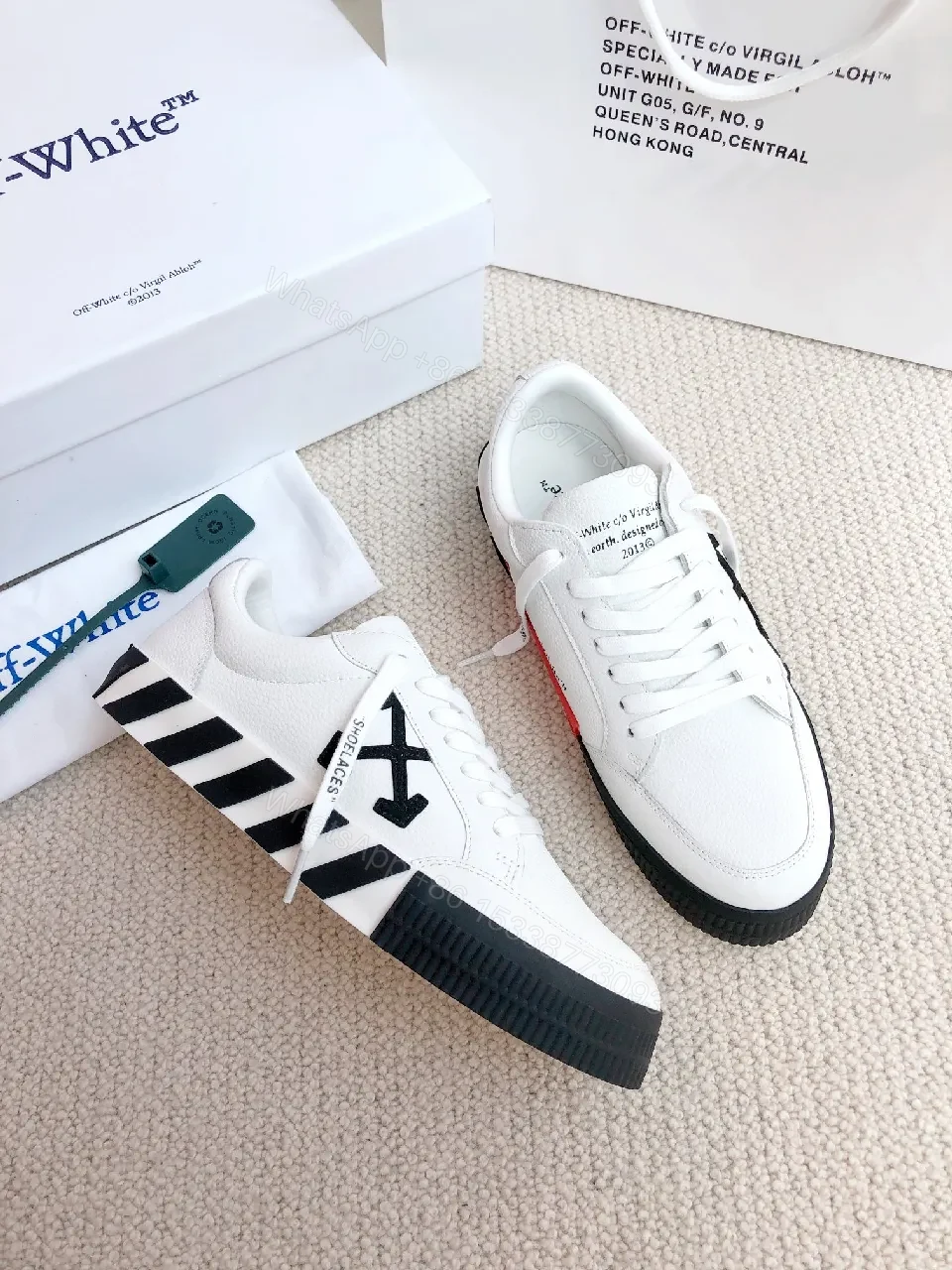 White Leather High-Top Sneakers: Designer-Inspired Comfort — view 1