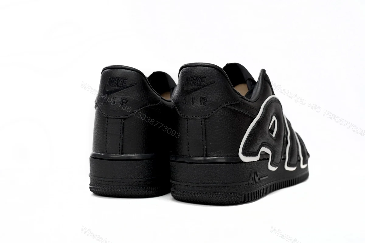 View 7 of CPFM x Nike Air Force 1 All Black DC4457-001(2020)