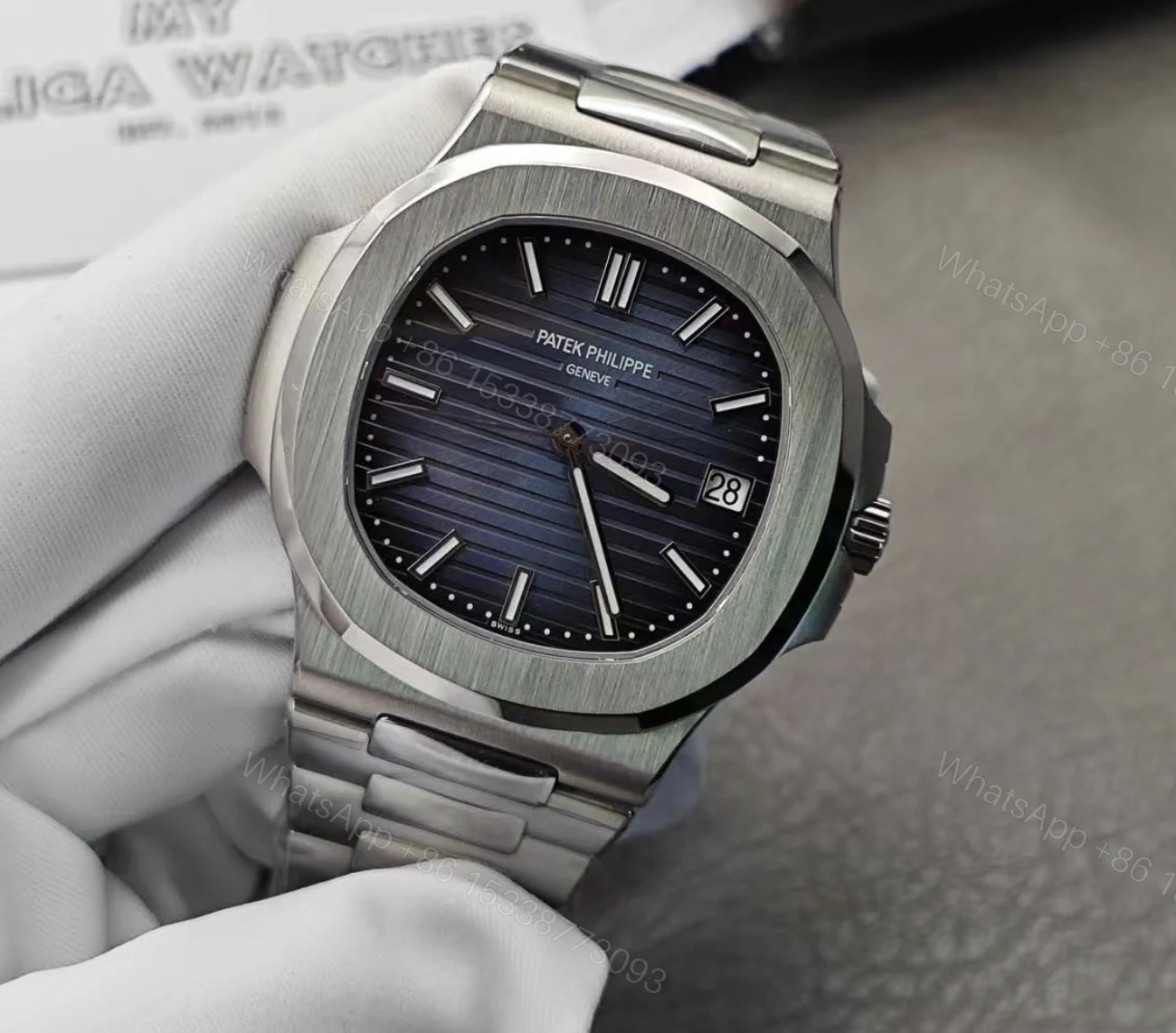 View 2 of Patek Philippe Nautilus 5711 Replica Clone