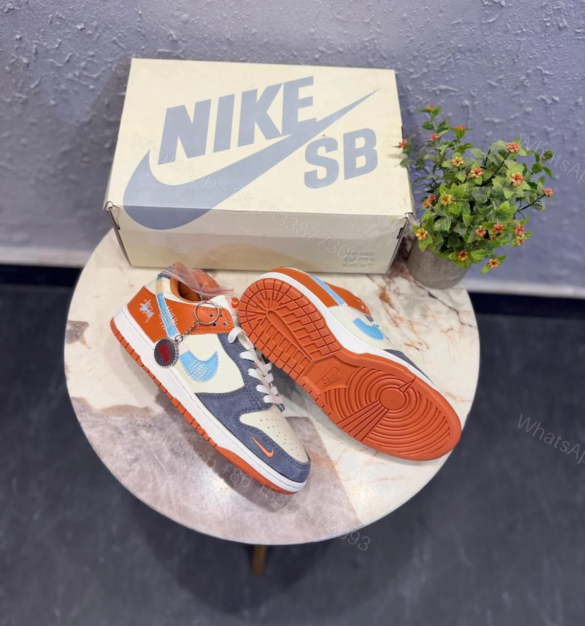 View 2 of First Copy Nike SB Dunk Stussy 2025