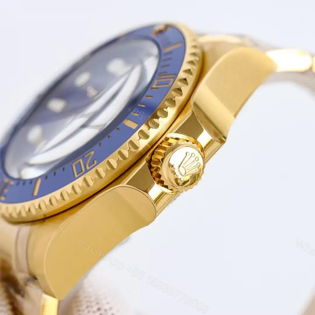 View 5 of Super Replica Rolex Deepsea Yellow Gold with Blue Dial 2024