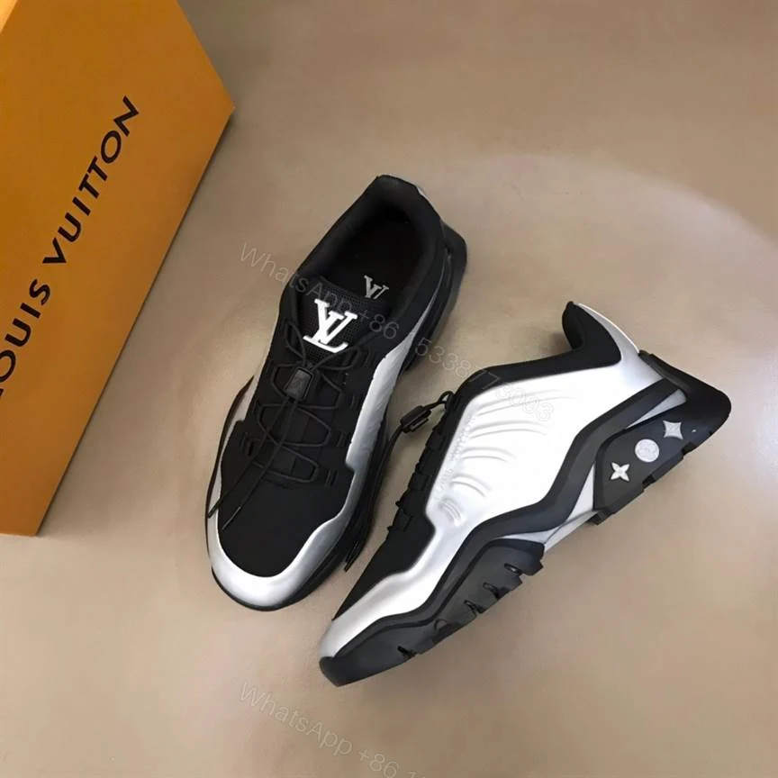 View 10 of Louis Vuitton Millenium Sneakers In Sliver – Lsvt279