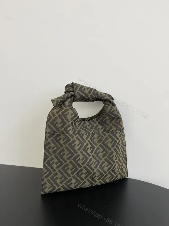 View 9 of Chic Monogram Jacquard Tote: Elevated Everyday Carry