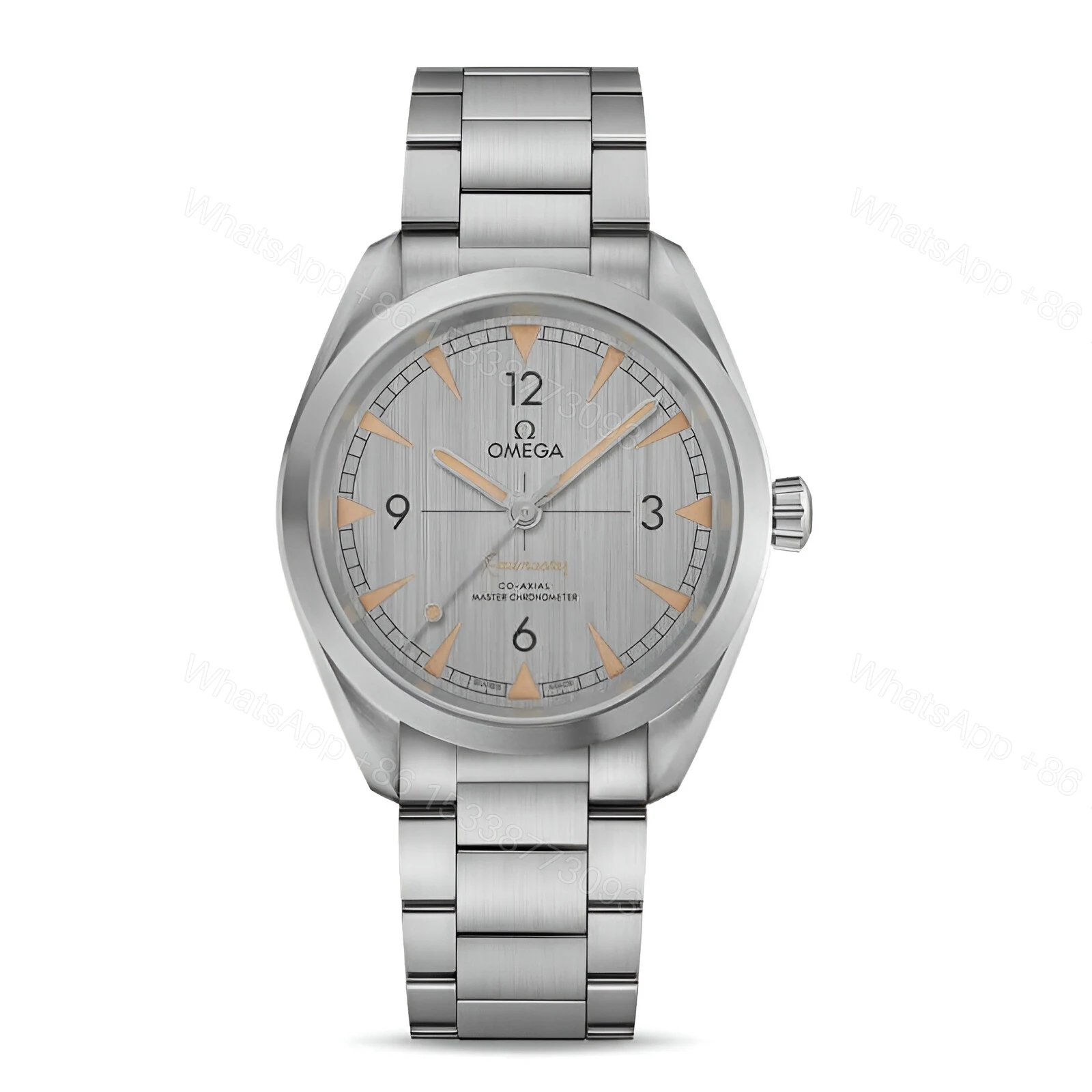 Omega Railmaster White Replica — view 1