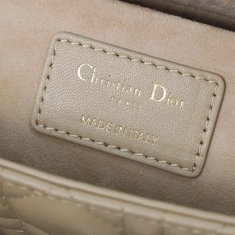 View 6 of Dior Medium Beige Lady D-Joy Bag