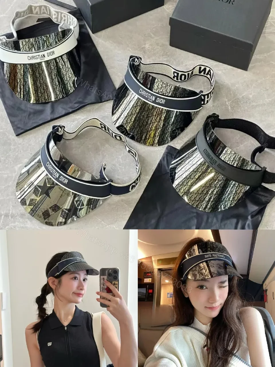 View 3 of Reflective Band Visor: Luxury-Fit, All-Season Shield