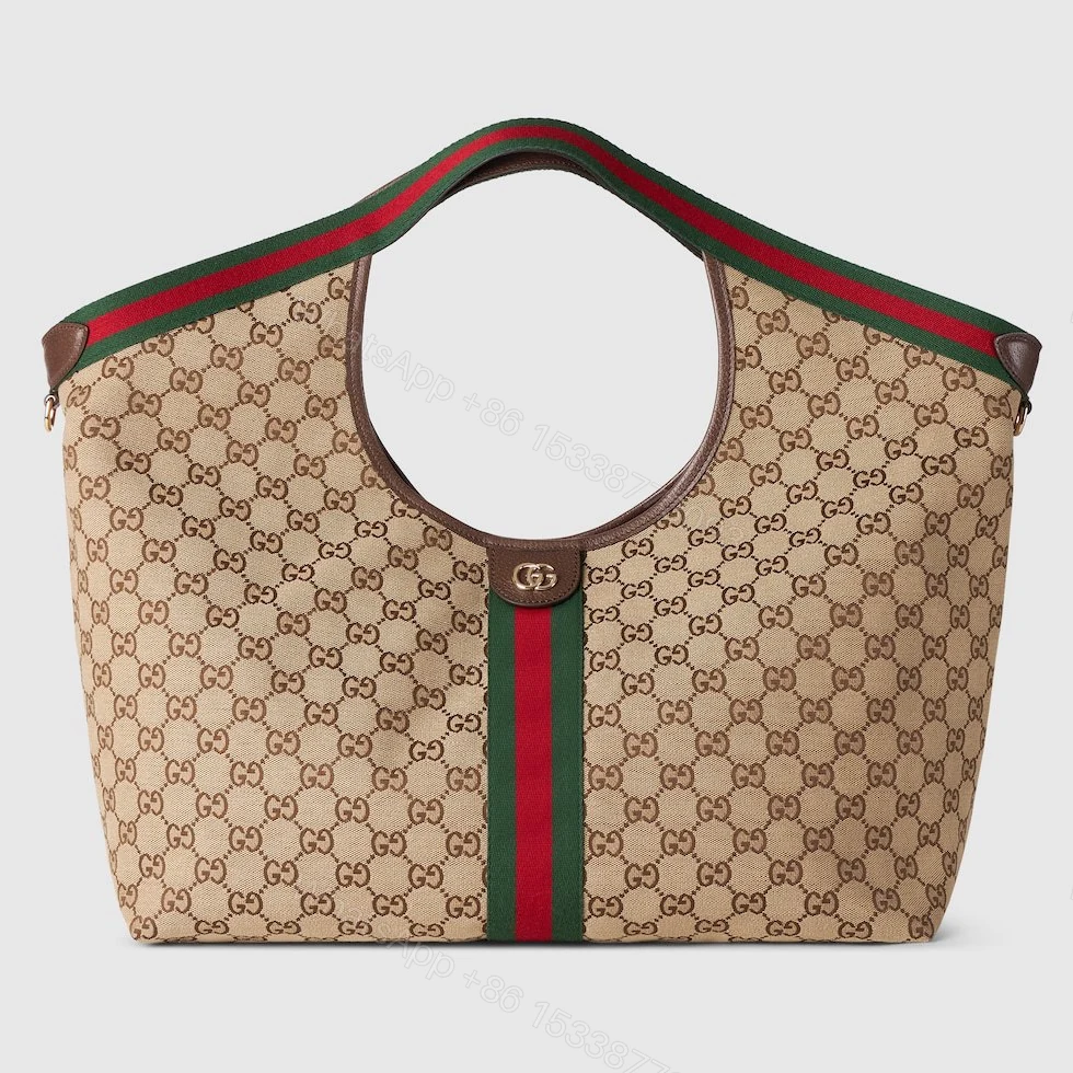 View 5 of Gucci Giglio large tote bag in beige
