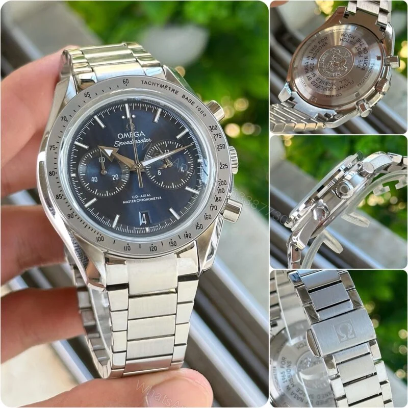 View 2 of Omega Speedmaster 57 Co-Axial Chronograph Black Dial 41mm Quartz