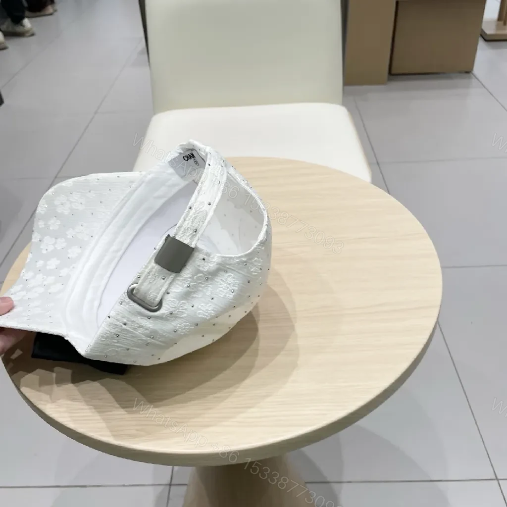 View 6 of Embellished Cap with Silk Bow – Lightweight Luxe Cap