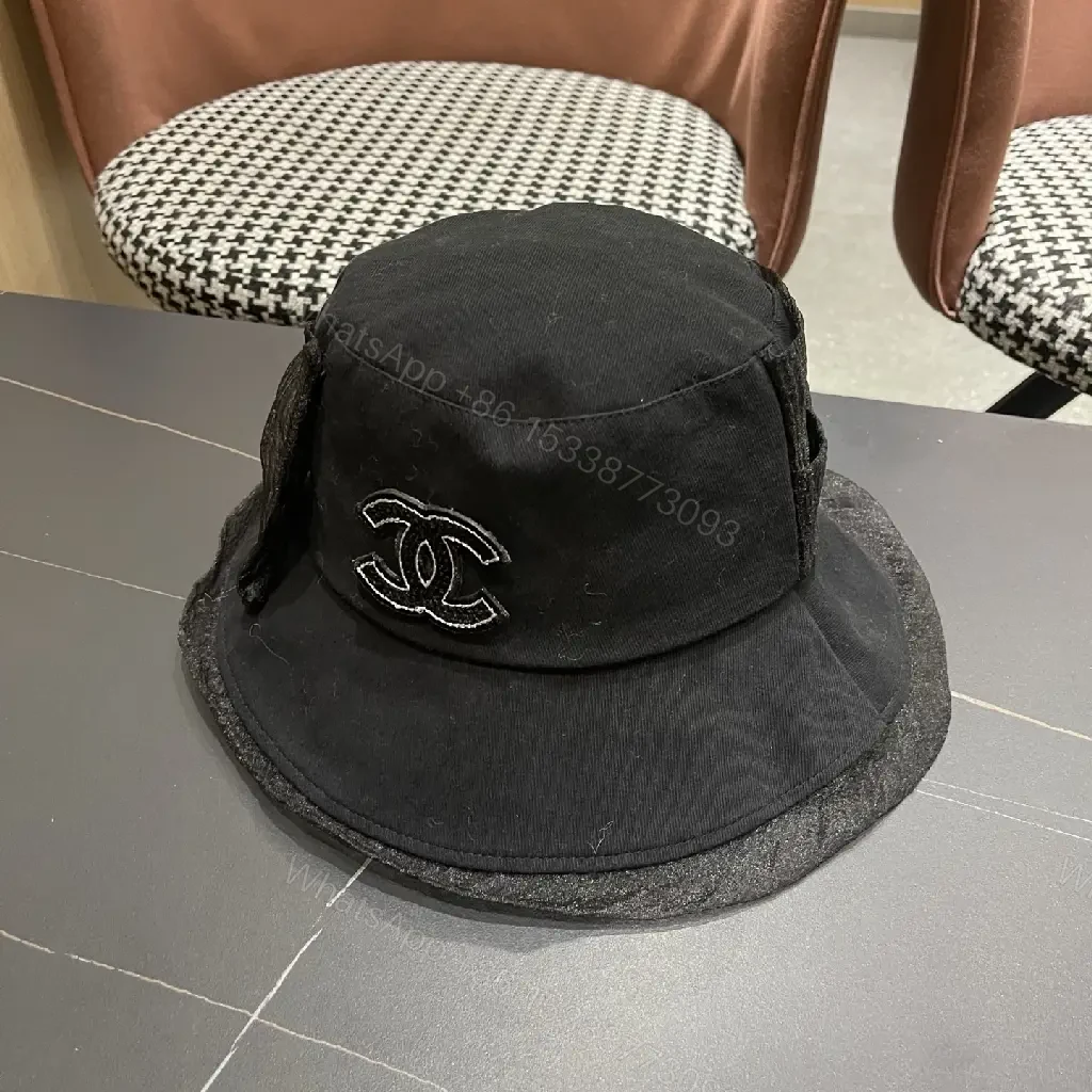 View 5 of Compact Signature Bucket Hat with Embroidered Emblem