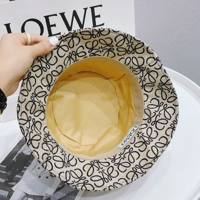 View 4 of Monogram LOEWE Bucket Hat â€” Signature Craft, Everyday Comfort