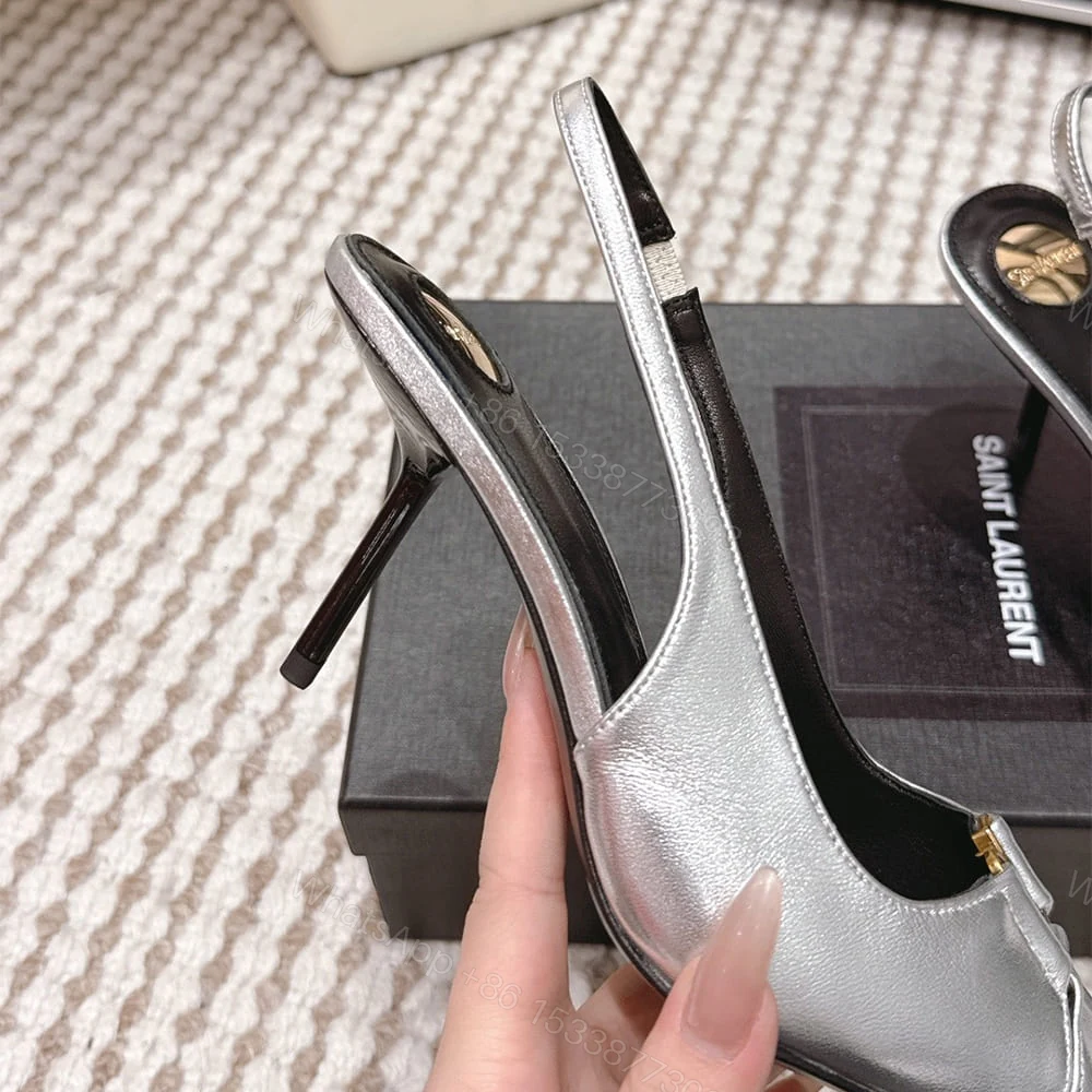 View 7 of YSL BABYLONE BRETEUIL slingback pumps