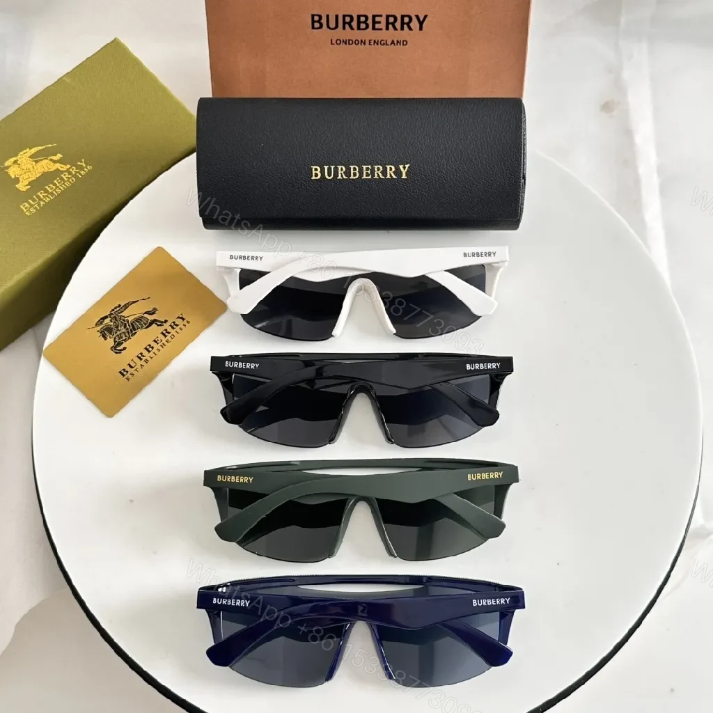 View 8 of Blue-Gray Shield Sunglasses: Modern, Lightweight Comfort