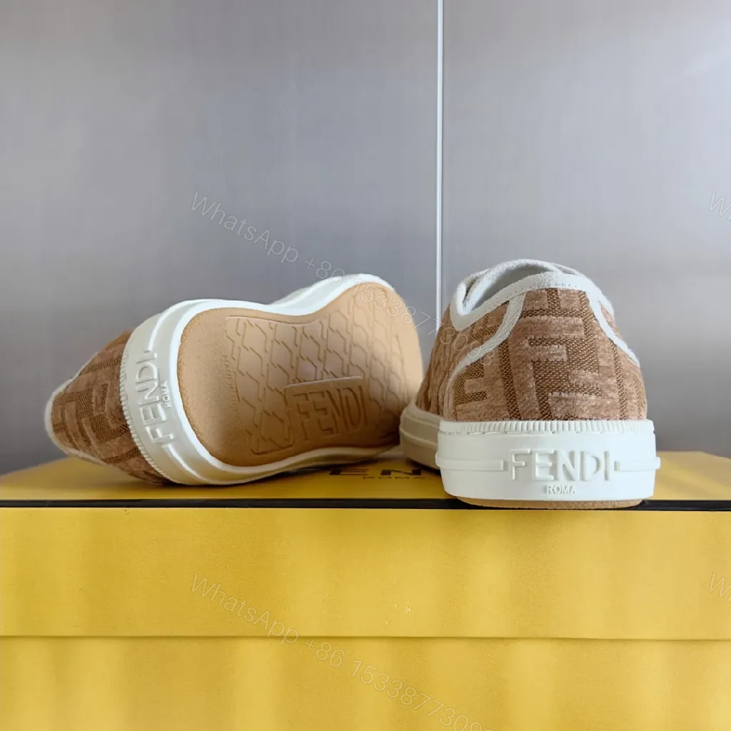View 7 of Patterned Textured Low-Top Sneakers: Subtle Luxury Comfort