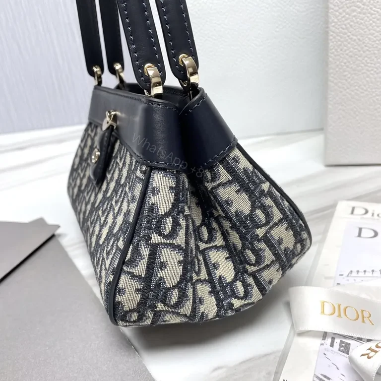 View 5 of Chic Monogram Shoulder Bagâ€”Structured Elegant Versatility