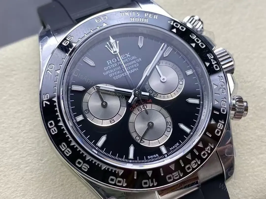 View 3 of Superclone Rolex Daytona black Dial 126519LN