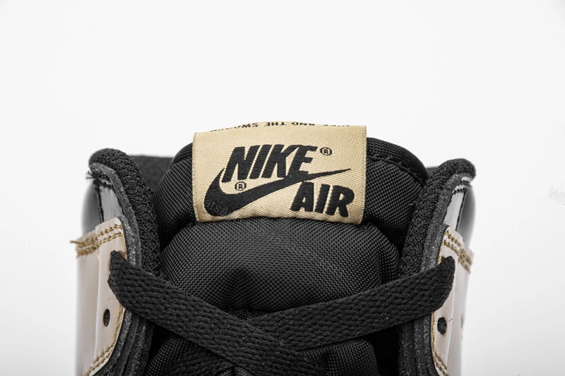 View 4 of Air Jordan 1 Retro High NRG Patent Gold Toe 861428-007