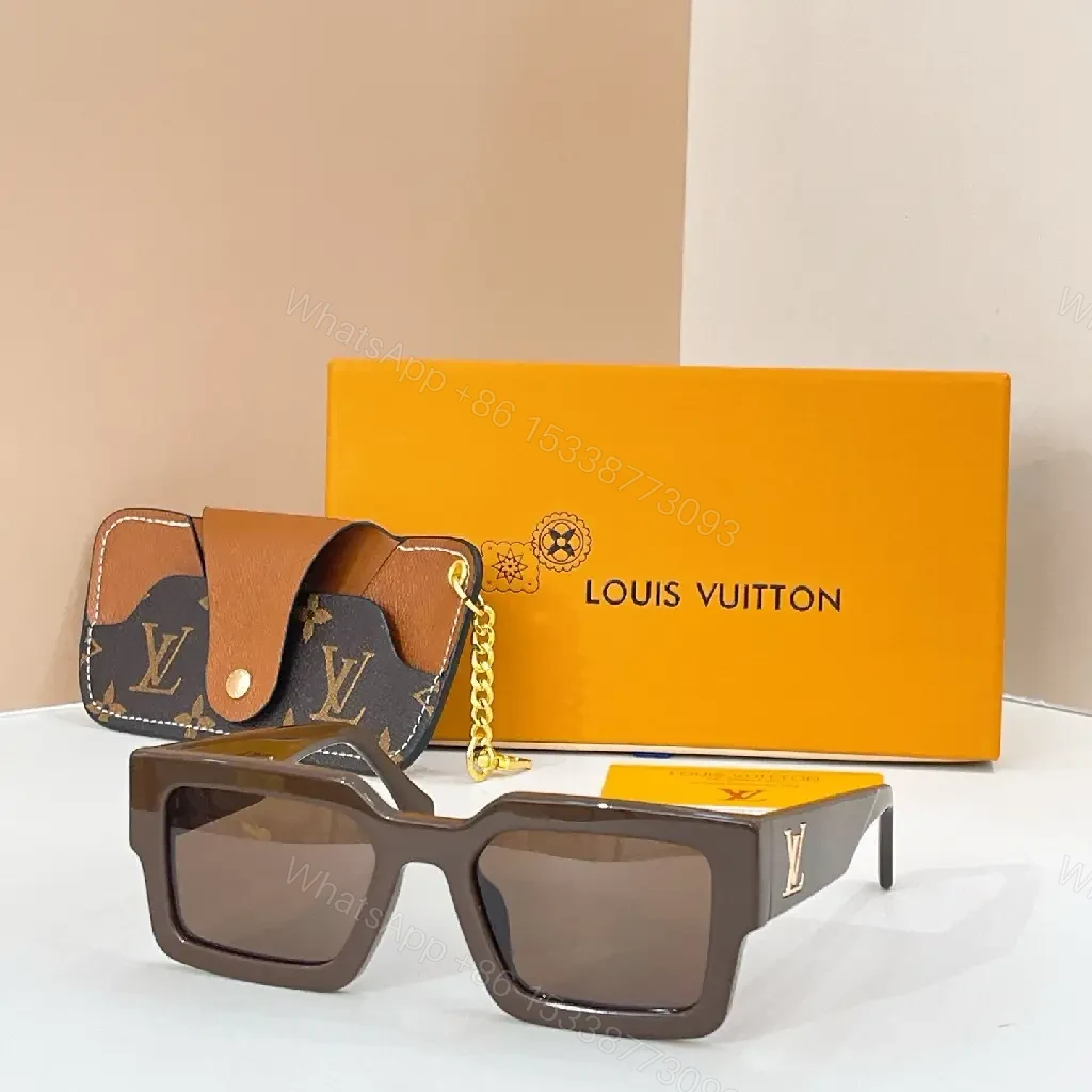 View 2 of Brown Acetate Modern Sunglasses + Gradient UV Protection + Unisex Luxe Shades