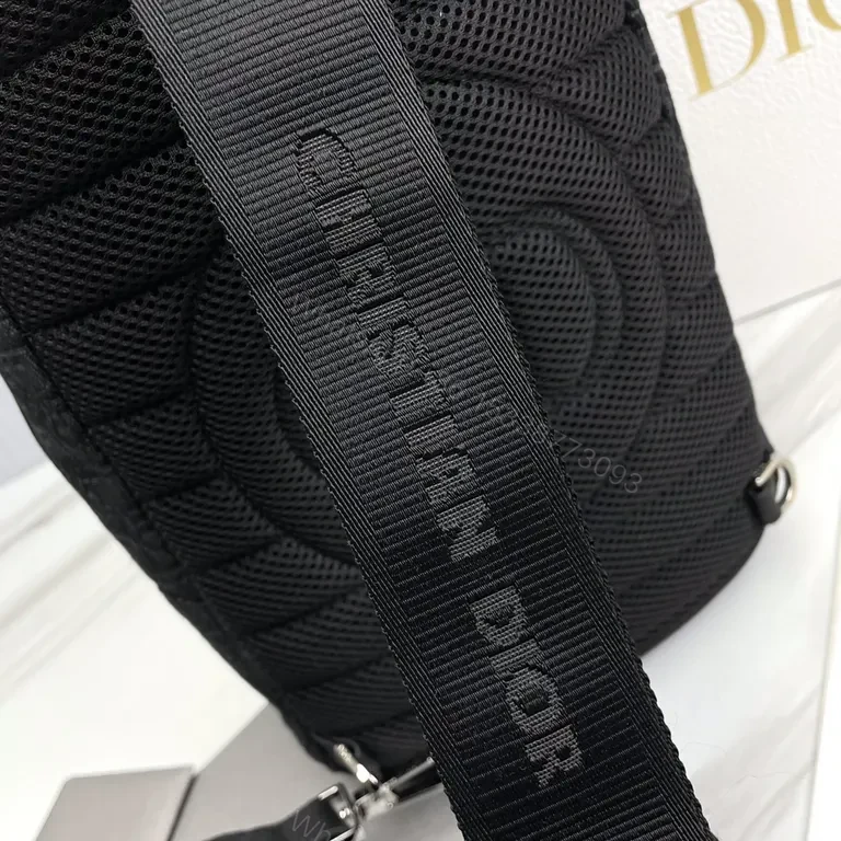 View 5 of Monogram Dior Oblique Backpack â€“ Black, Everyday Luxury