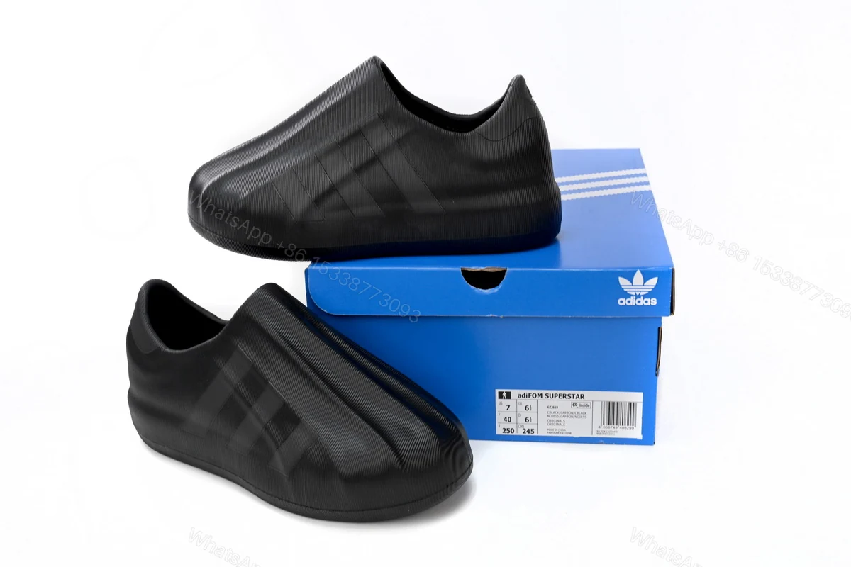 View 2 of adidas adiFOM Superstar Triple Black GZ2619
