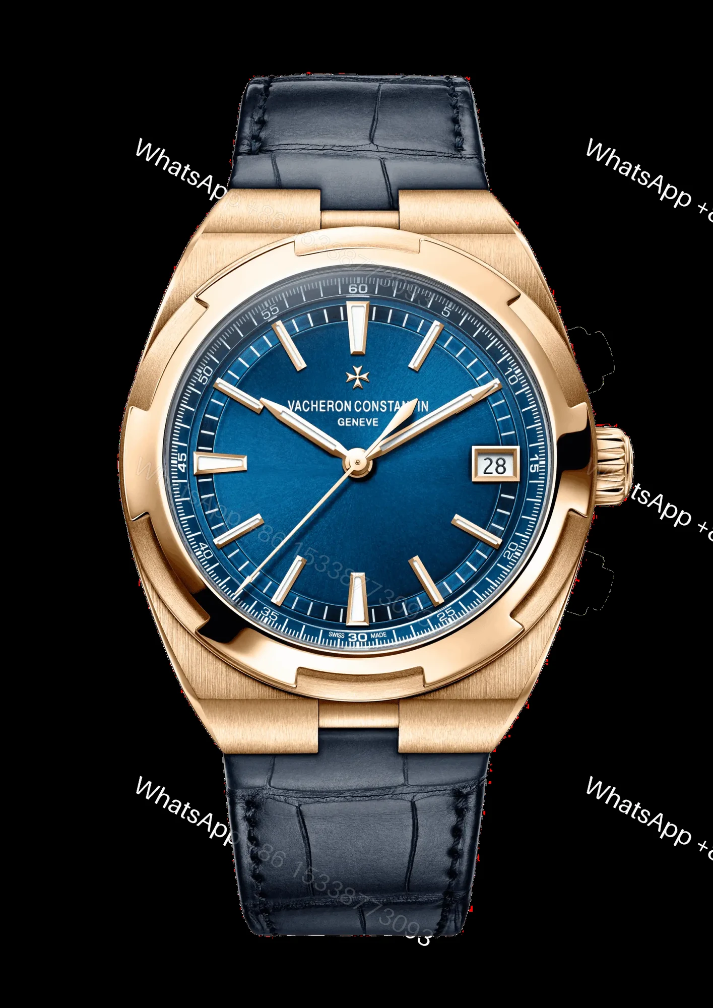 View 10 of Replica vacheron constantin Overseas self-winding 41 mm Pink gold, 18K 5N pink gold