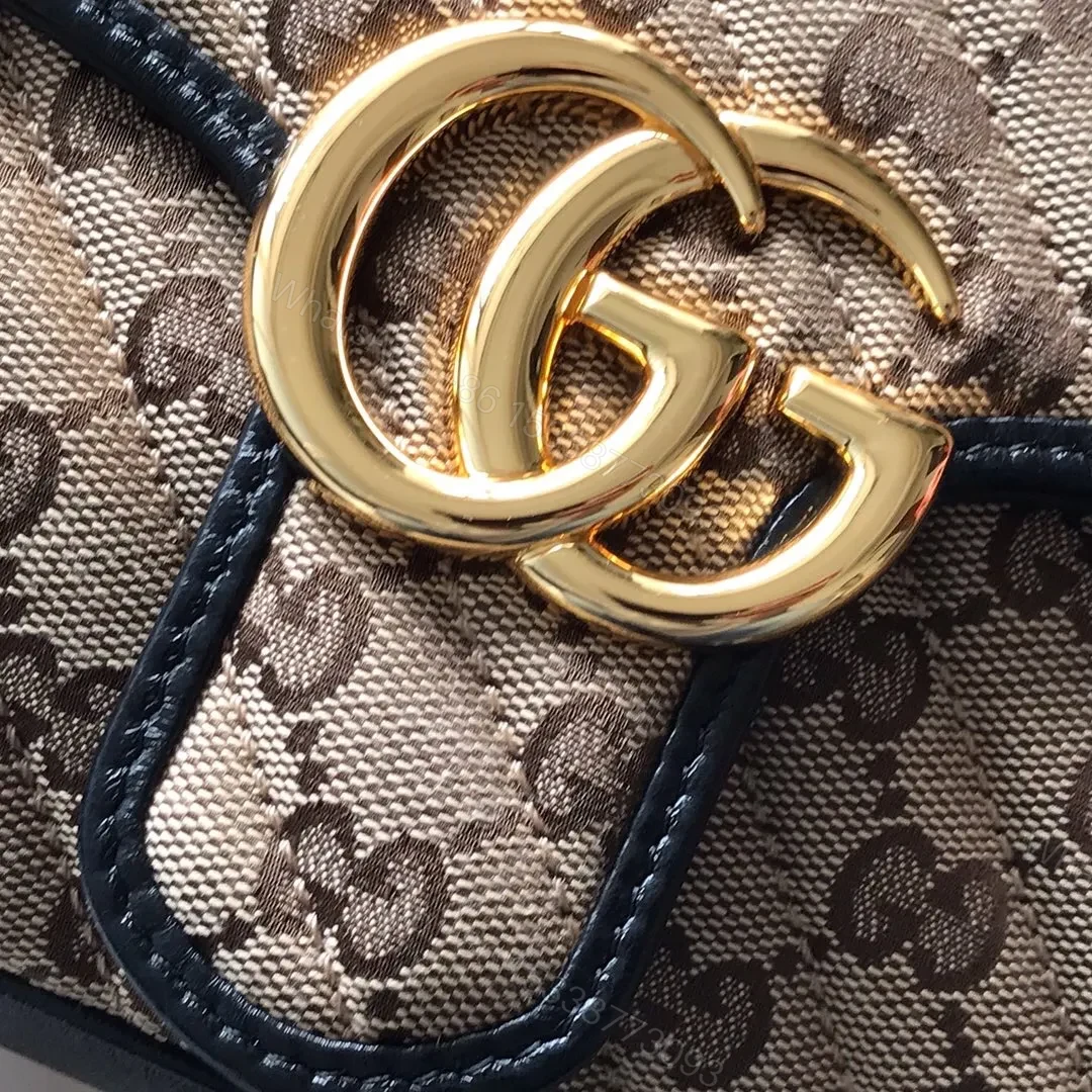 View 7 of Gucci GG Marmont GG Shoulder Bag Small