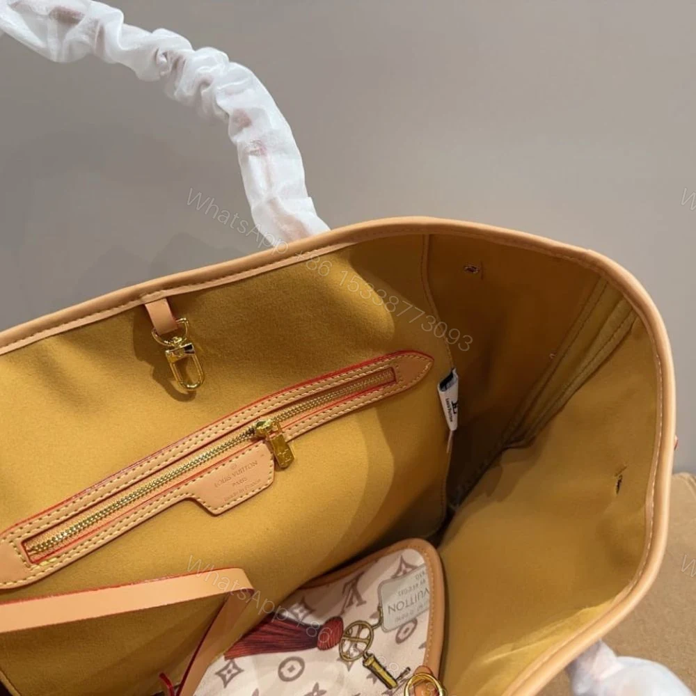View 10 of Louis Vuitton Neverfull MM Cream 31Cm M29449