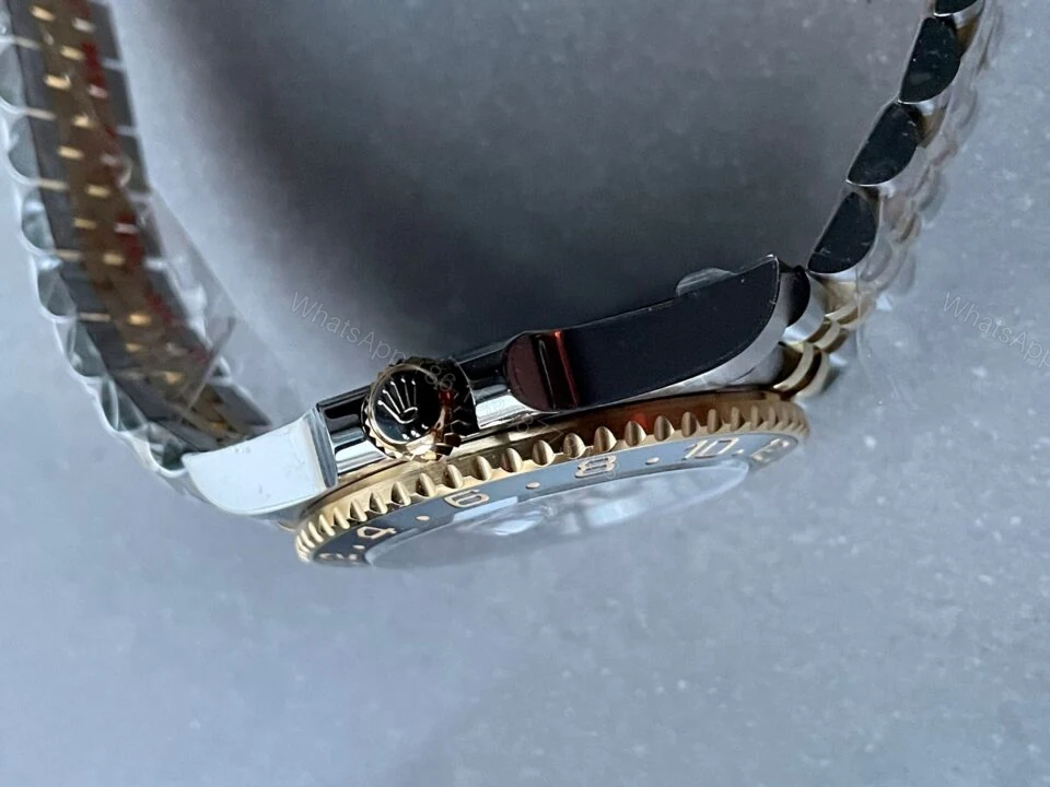 View 6 of EWF Factory 1:1 Rolex GMT-Master II 126713GRNR 904L YG/SS Black Dial Dots VR3285