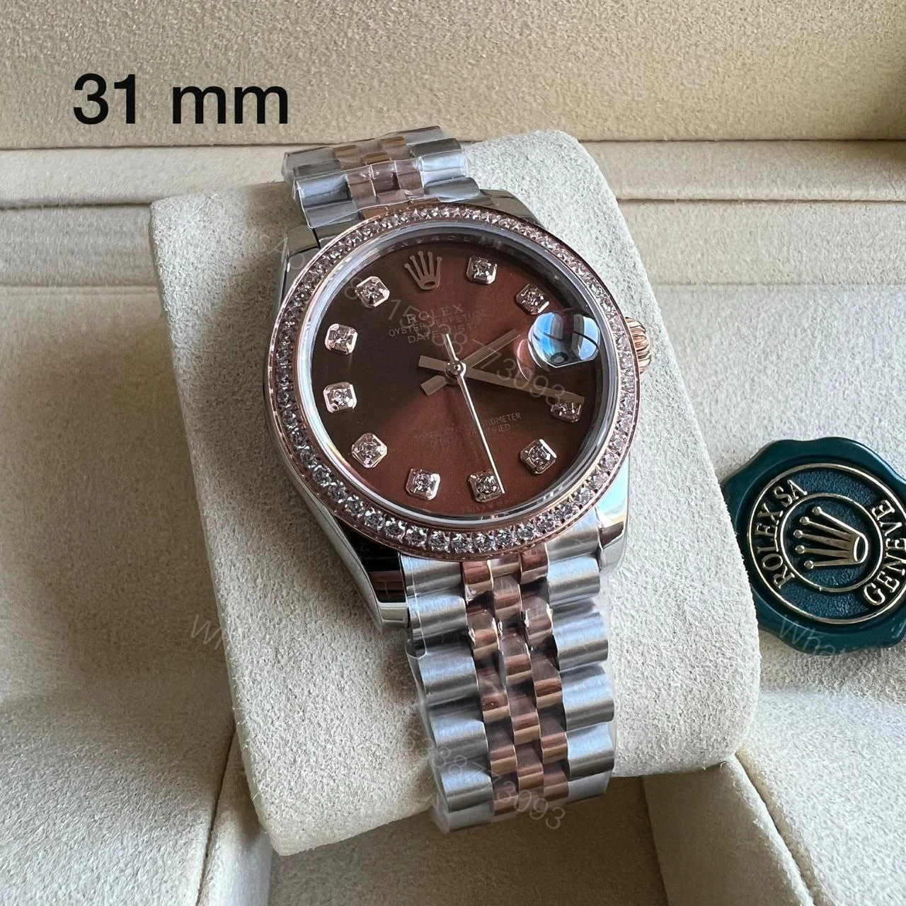 View 7 of Rolex Datejust 31 Dial Jubilee Bracelet Women’s Watch