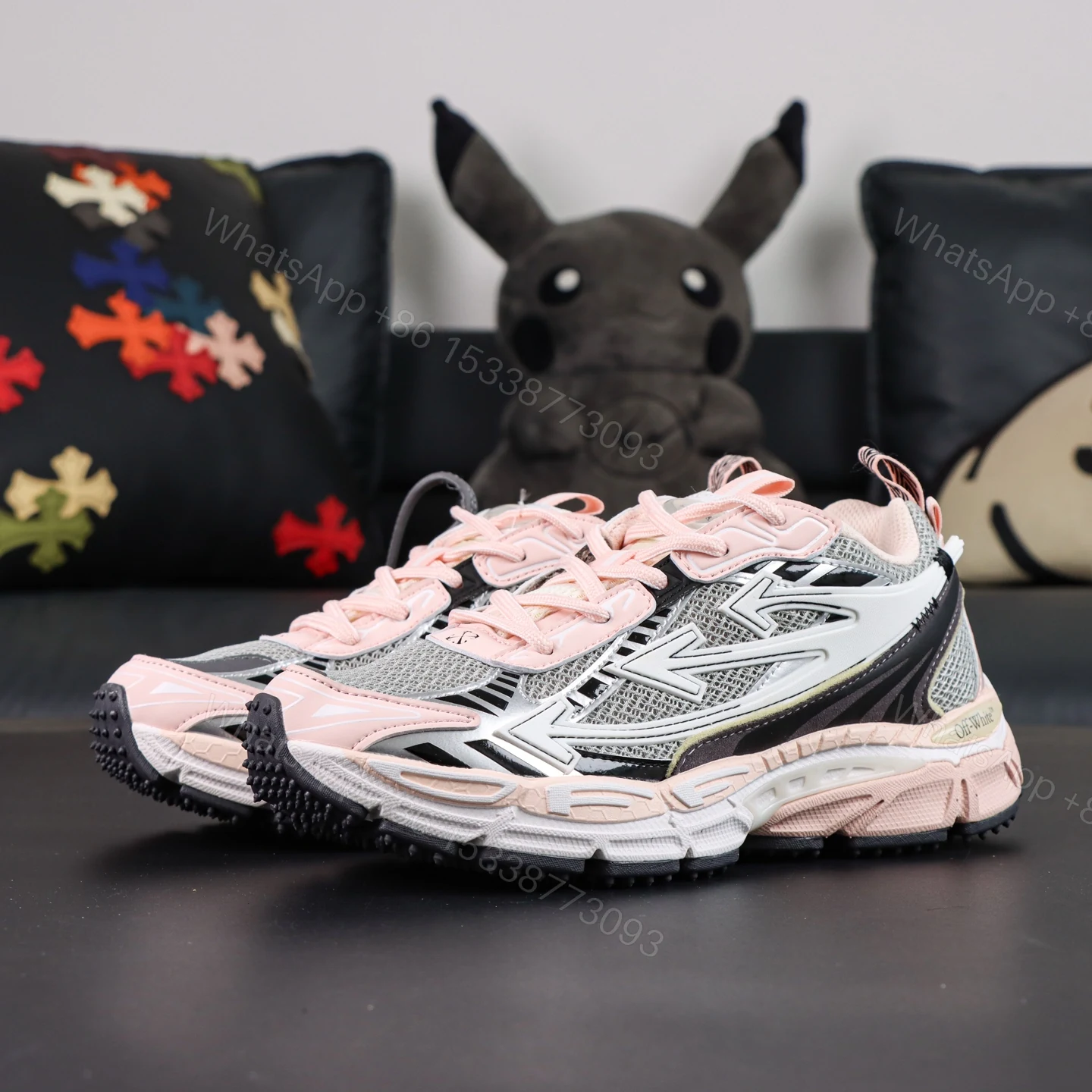 View 9 of Off White Be Right Back Pink White