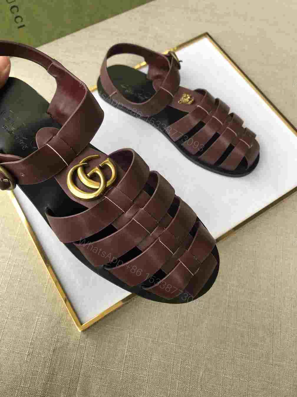 View 8 of GUCCI SANDAL WITH DOUBLE G – SDG007