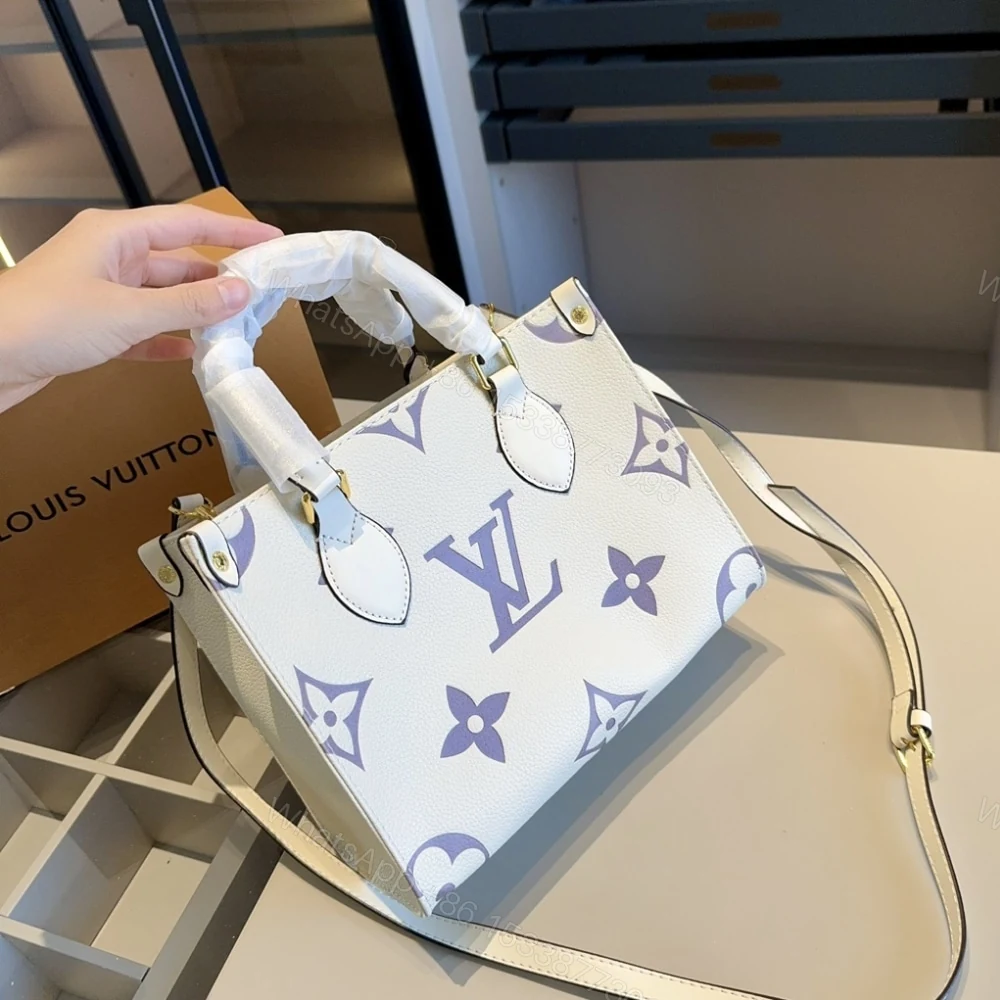 View 3 of Louis Vuitton Onthego PM Dove White 25Cm