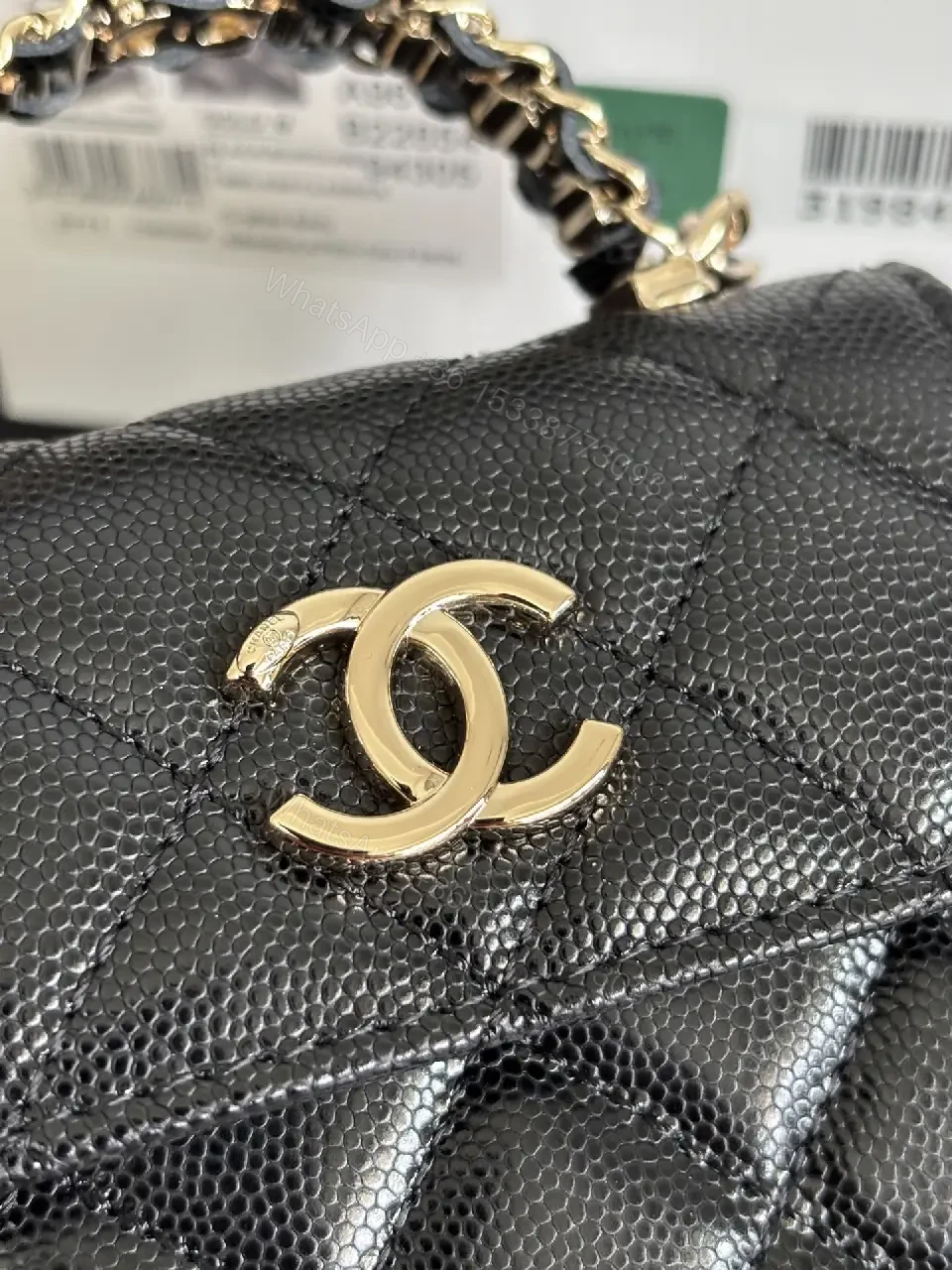 View 6 of Mini Quilted Chain Bag: Luxurious Everyday Classic