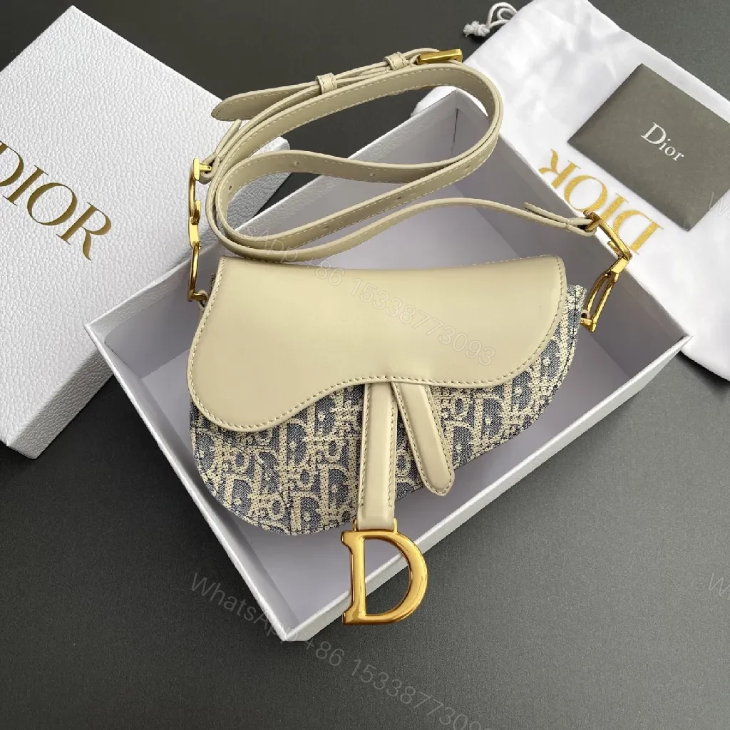View 5 of Chic Textured Saddle Bag: Modern Luxe Shoulder Bag