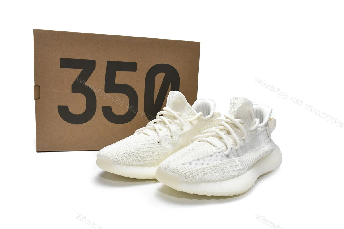 (OG) adidas Fake Yeezy 350 V2 Bone HQ6316 — view 2