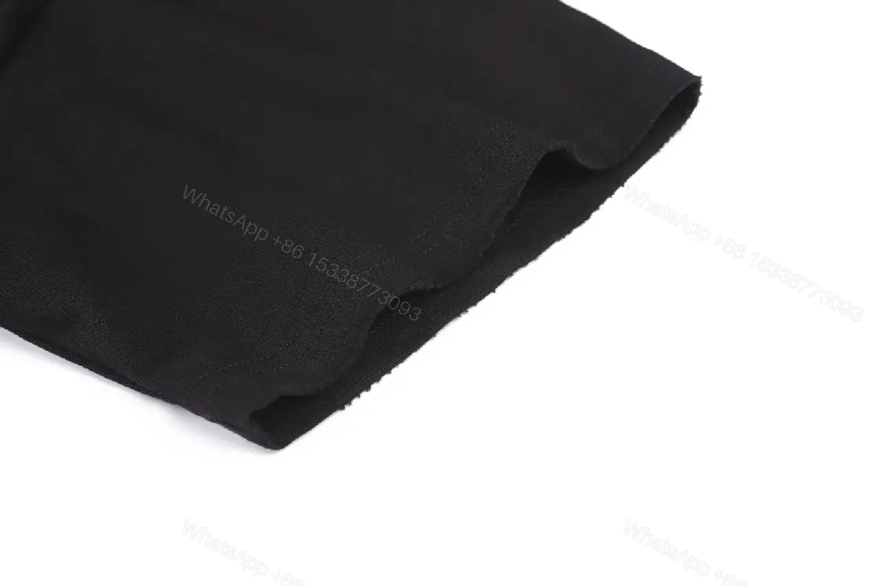 View 7 of Black Cotton Oversized Tee Faded BALENCIAGA Chest Logo T-Shirt