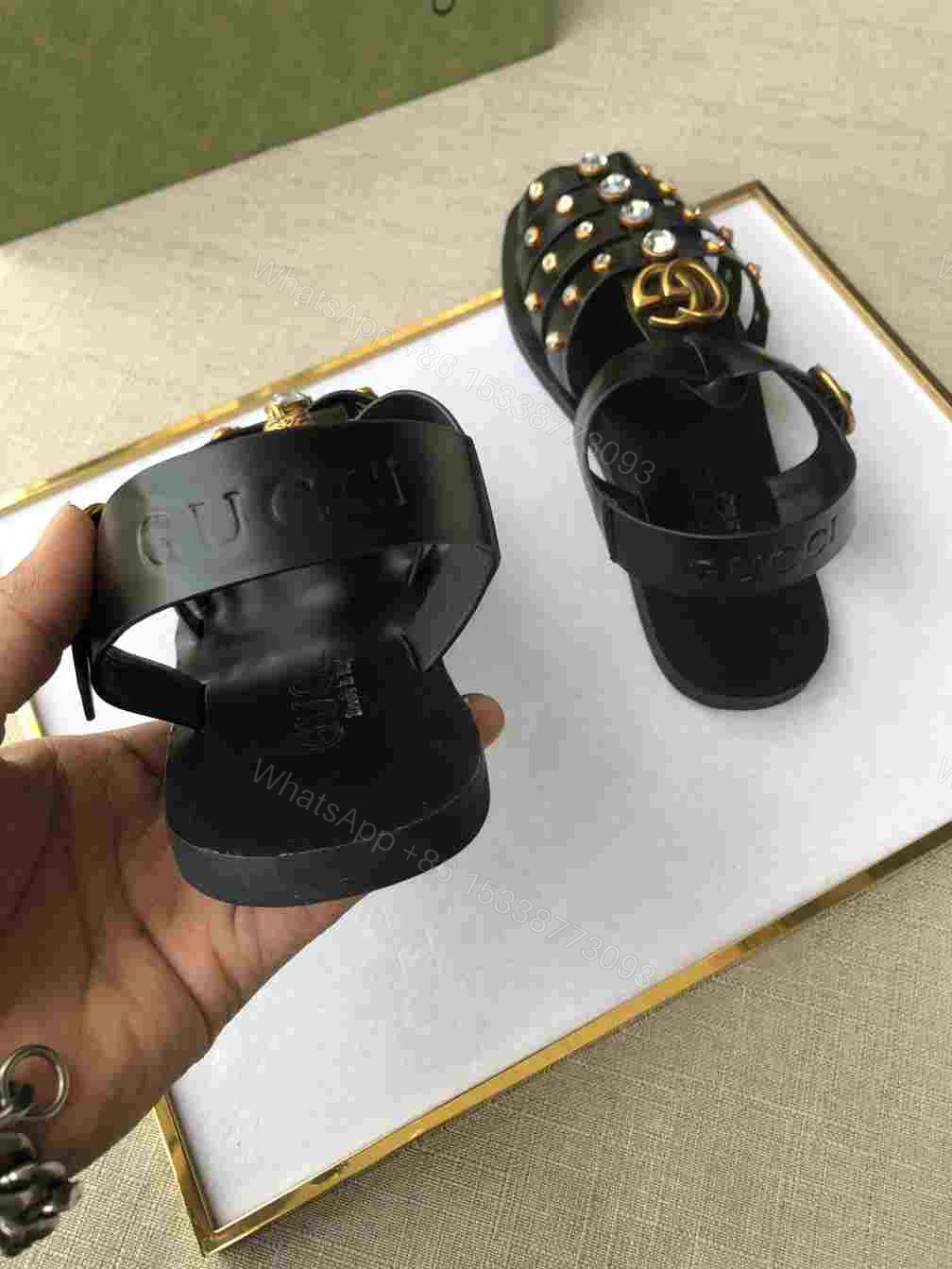 View 5 of GUCCI SANDAL WITH DOUBLE G – SDG002