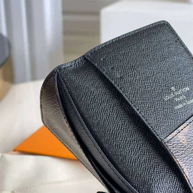 View 3 of Louis Vuitton Pocket Organizer Monogram Macassar Canvas M60111 – RRG012