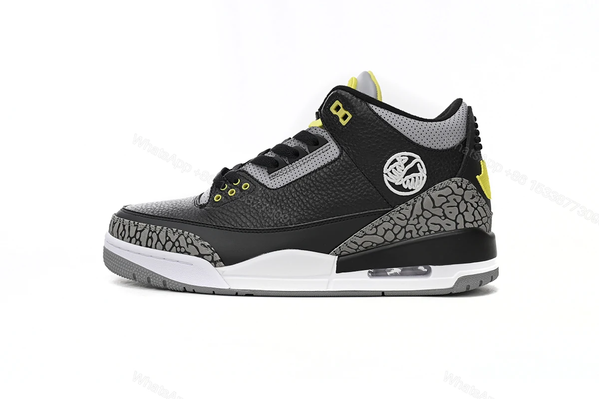 View 10 of Air Jordan 3 Retro Pine Black Grey H011-MNJDLS-5