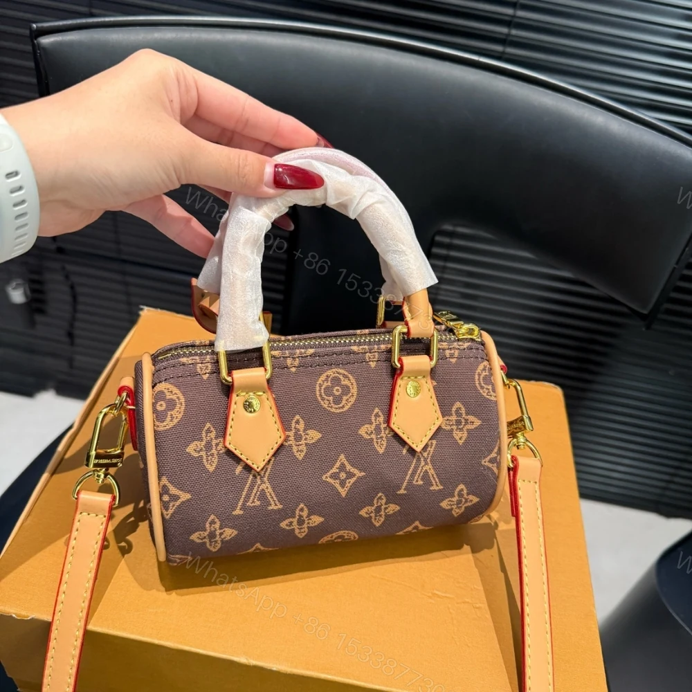 View 6 of Louis Vuitton Nano Speedy Monogram Origine Ebene 16Cm M27610