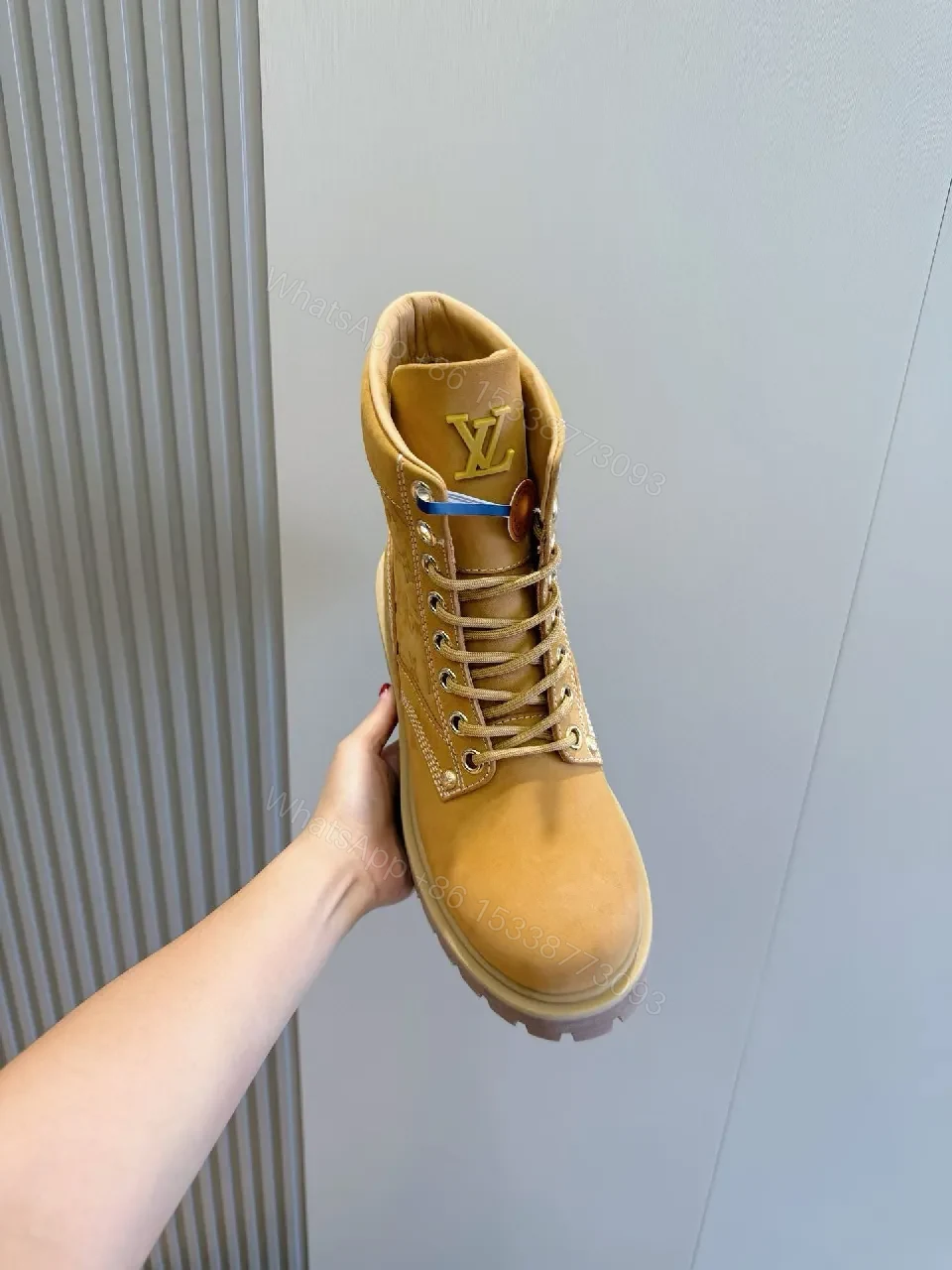 View 6 of Textured Leather Boots: Rugged Comfort, All-Day Style