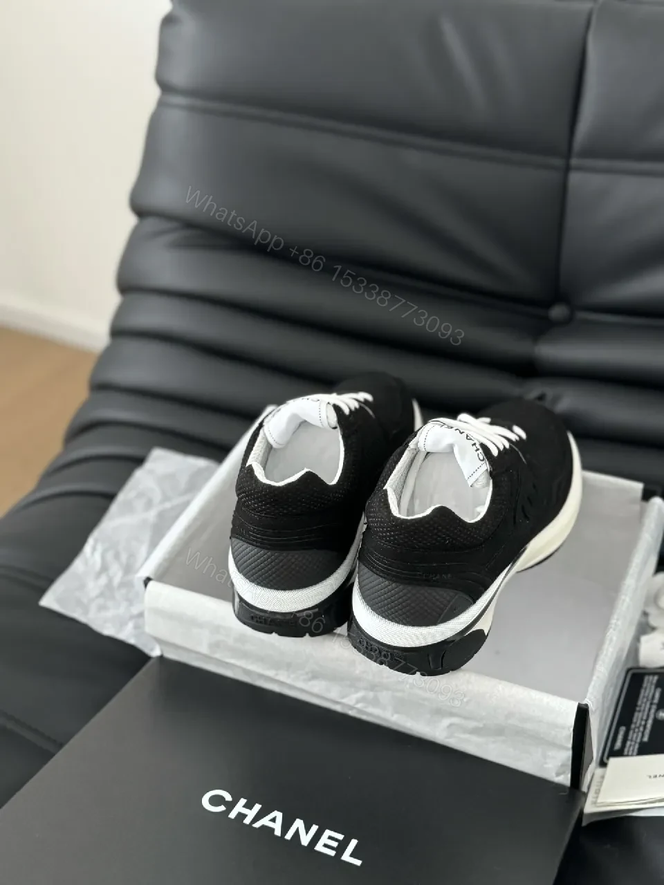 View 3 of Black Knit Sneakers + Premium Knit + Streetwear Chic + All-Day Comfort + Sneaker