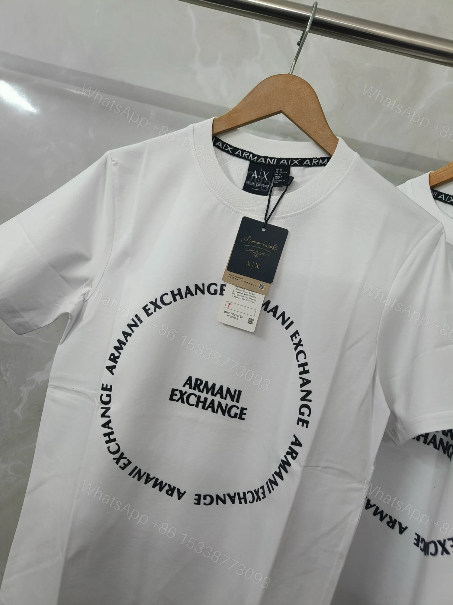 View 6 of BUY FIRST COPY ARMANI EXCHANGE SUMMER BEST QUALITY T-SHIRT